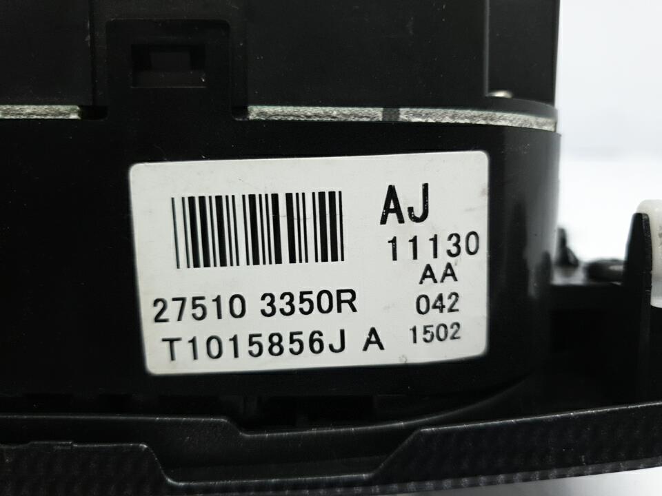 Commande chauffage renault koleos 1 phase 2