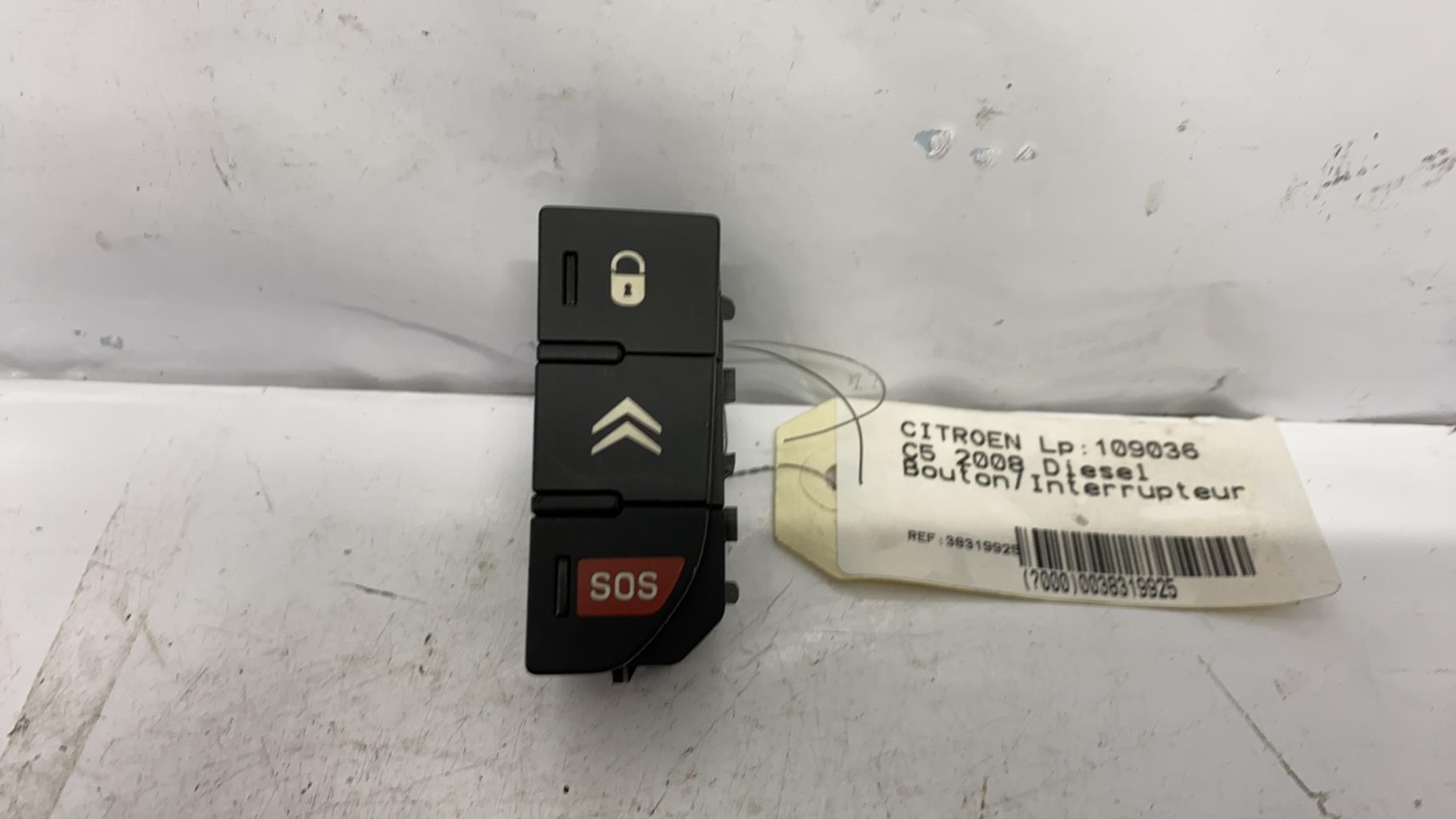 Bouton/Interrupteur citroen c5 2 break