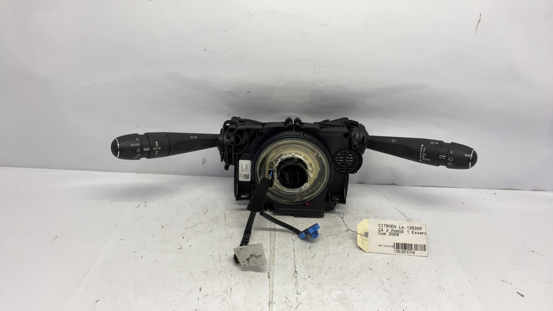 Com (Bloc Contacteur Tournant+Commodo Essuie Glace+Commodo Phare) citroen c4 2 phase 1