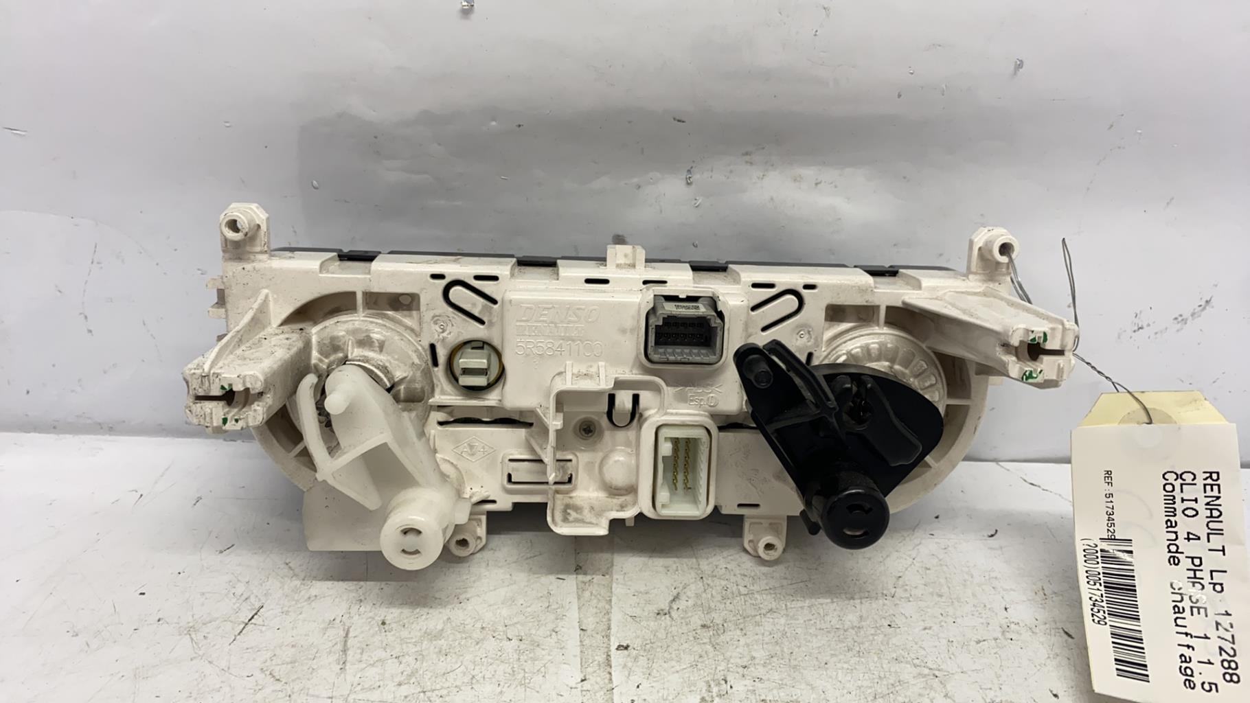 Commande chauffage renault clio 4 phase 1