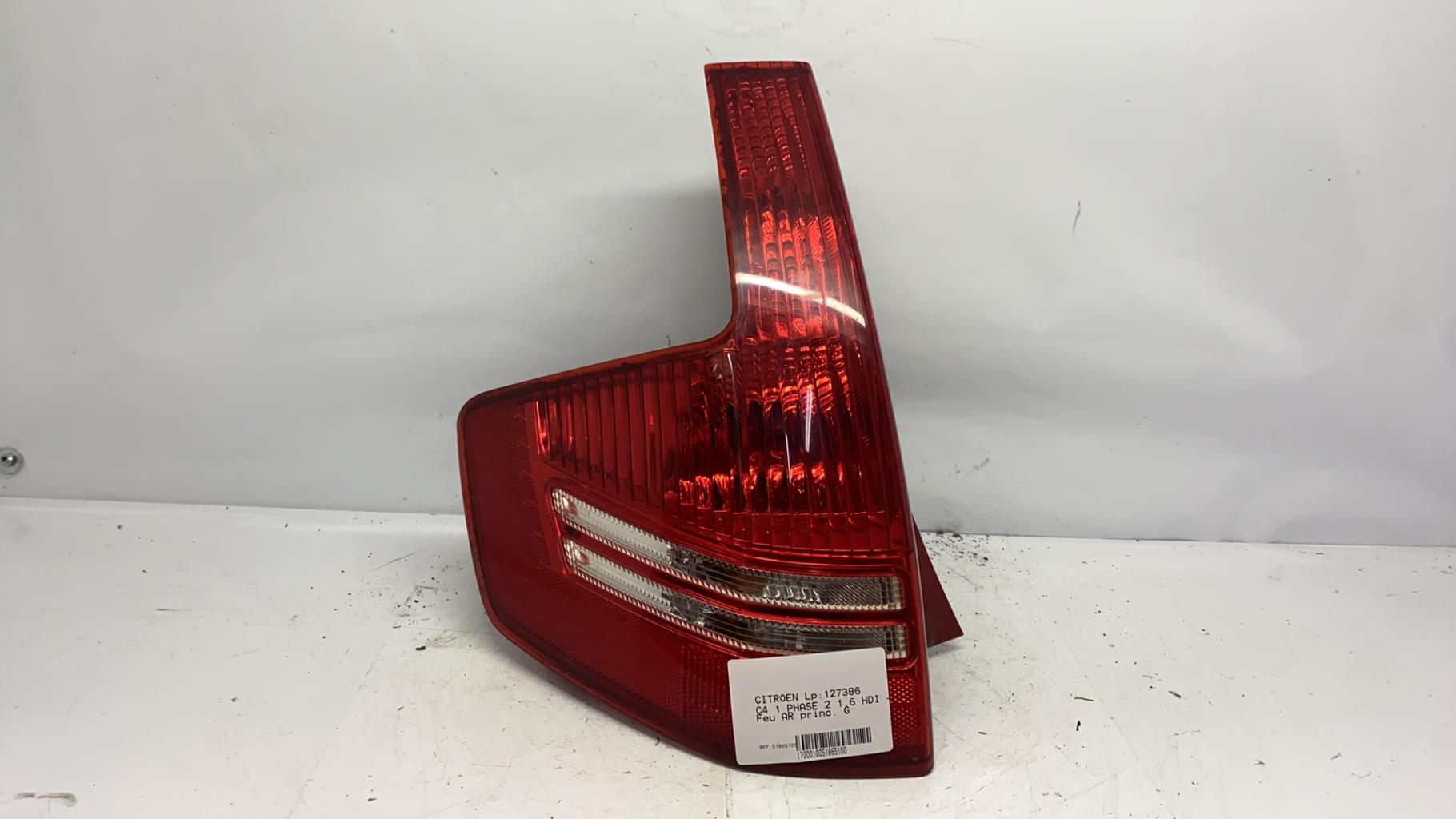 Feu arriere principal gauche (feux) citroen c4 1 phase 2