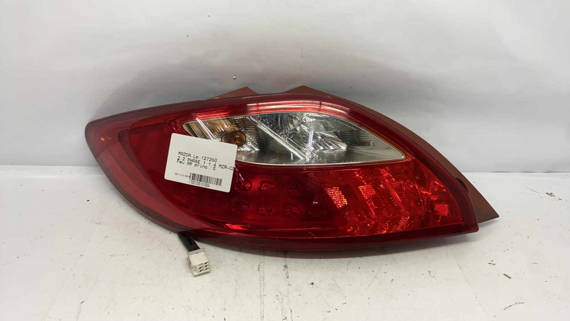 Feu arriere principal gauche (feux) mazda 2 2 phase 1
