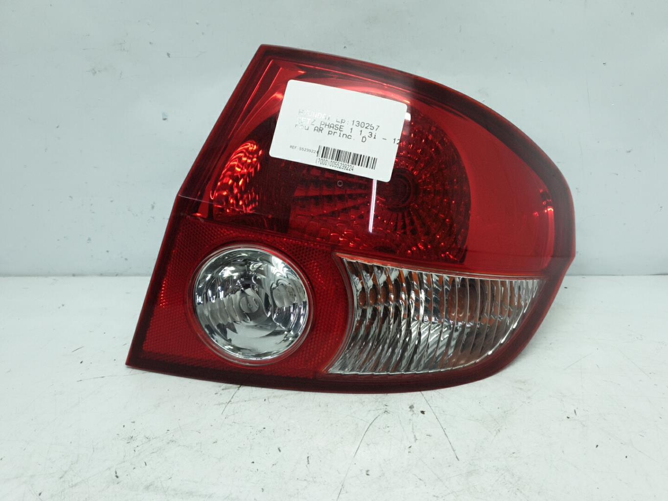 Feu arriere principal droit (feux) hyundai getz phase 1