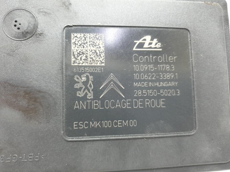 Bloc ABS (freins anti-blocage) peugeot 208 1 phase 1