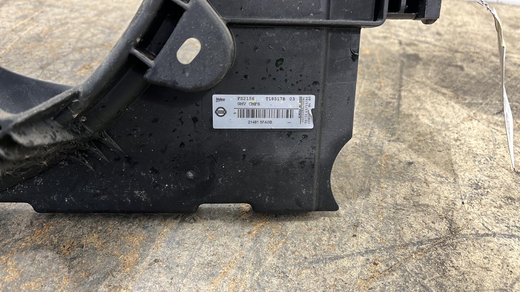 Moto ventilateur radiateur nissan micra 5