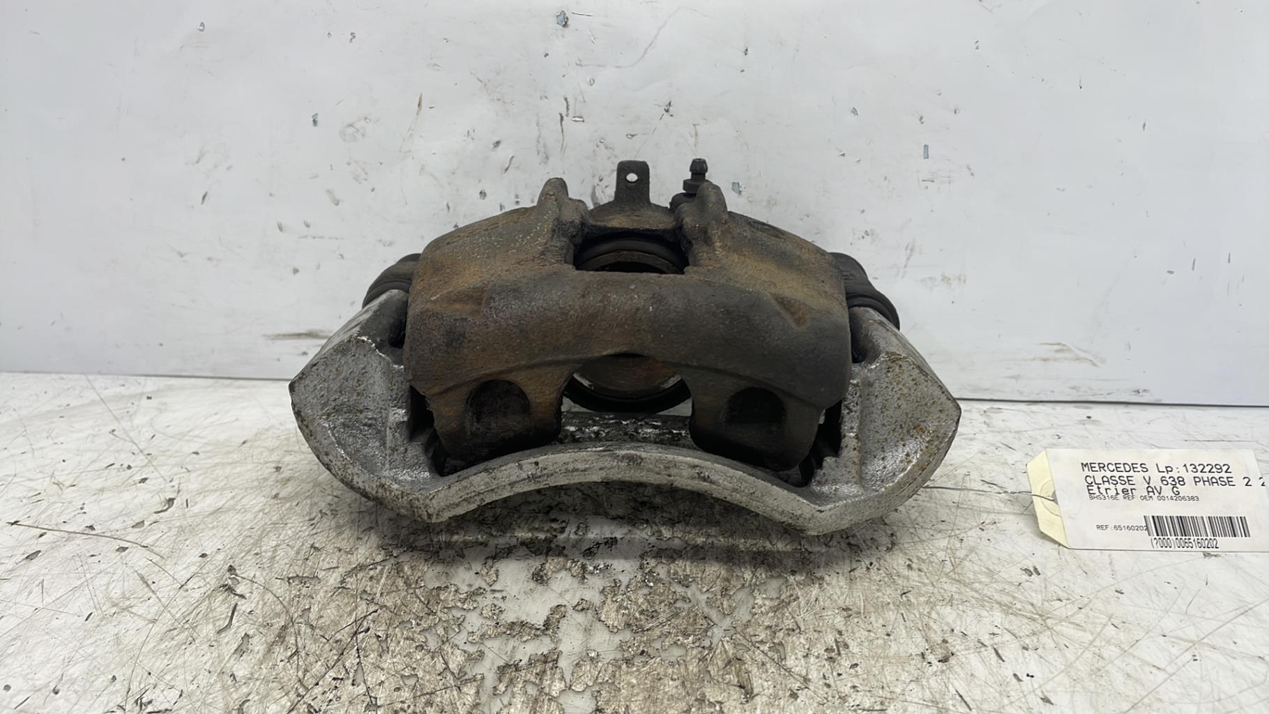 Etrier avant gauche (freinage) mercedes classe v 638 phase 2