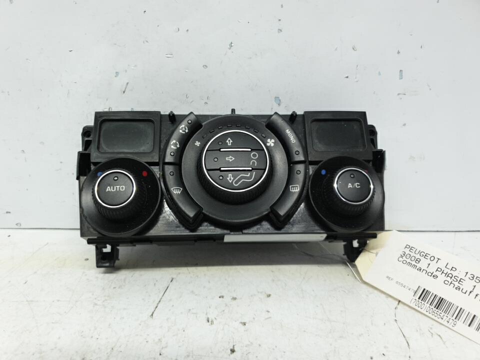 Commande chauffage peugeot 3008 1 phase 1