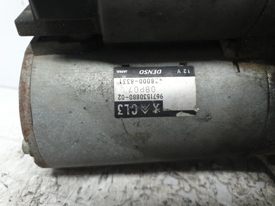 Demarreur citroen c3 2 phase 1