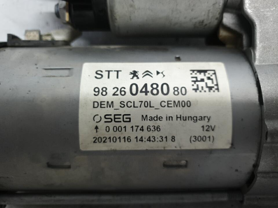 Demarreur peugeot boxer 3 phase 2