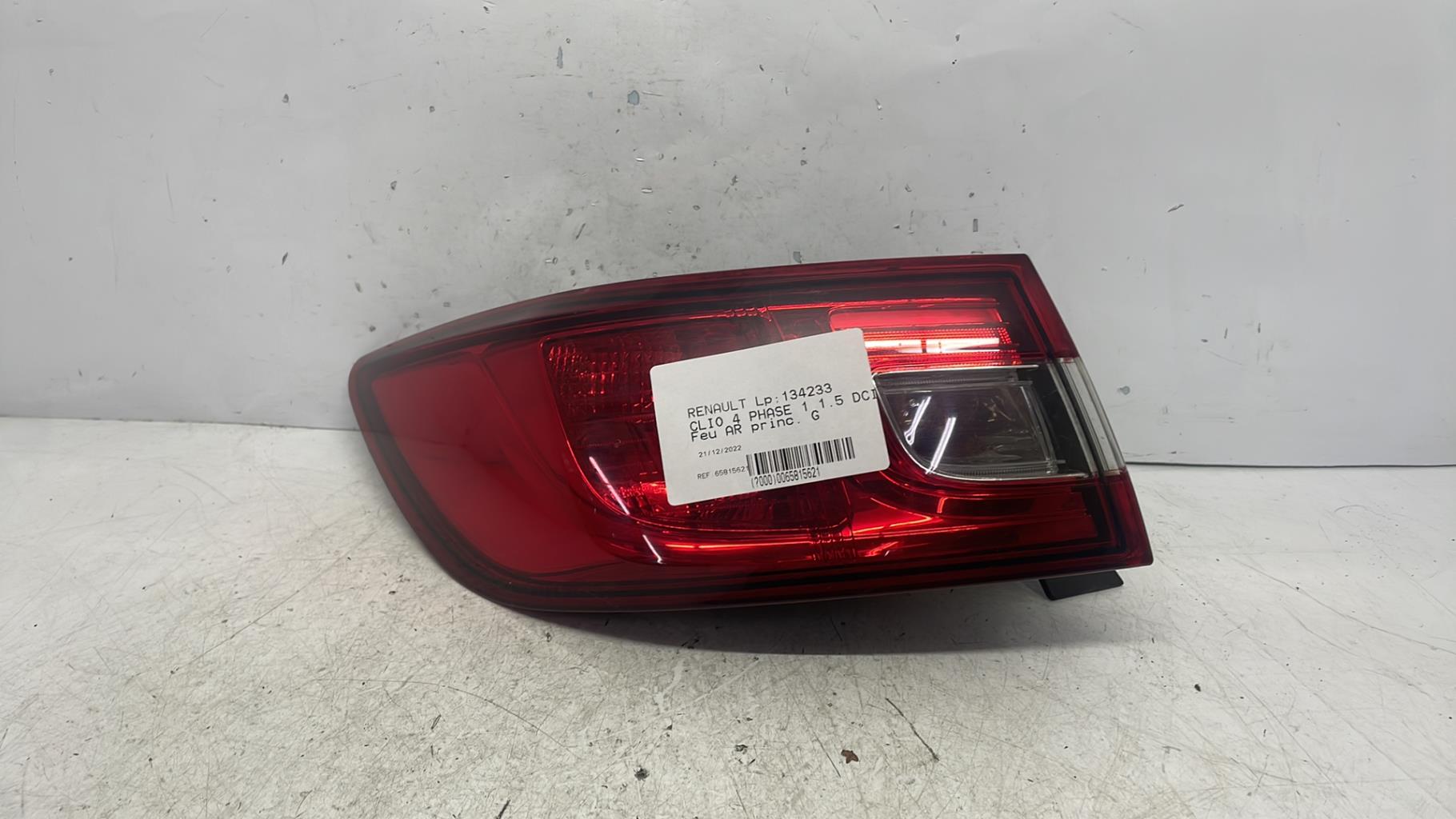 Feu arriere principal gauche (feux) renault clio 4 phase 1