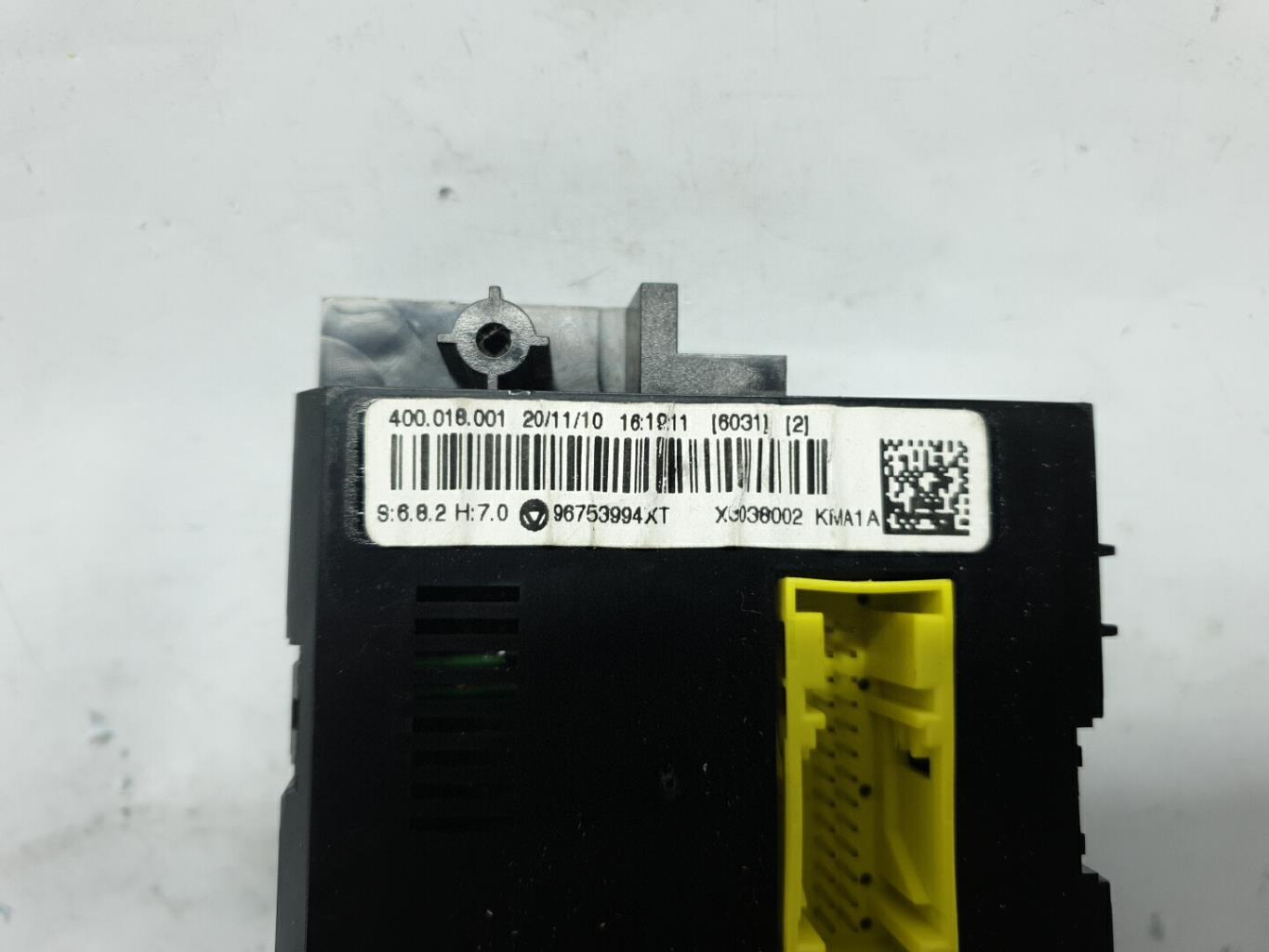 Commande chauffage citroen c3 2 phase 1