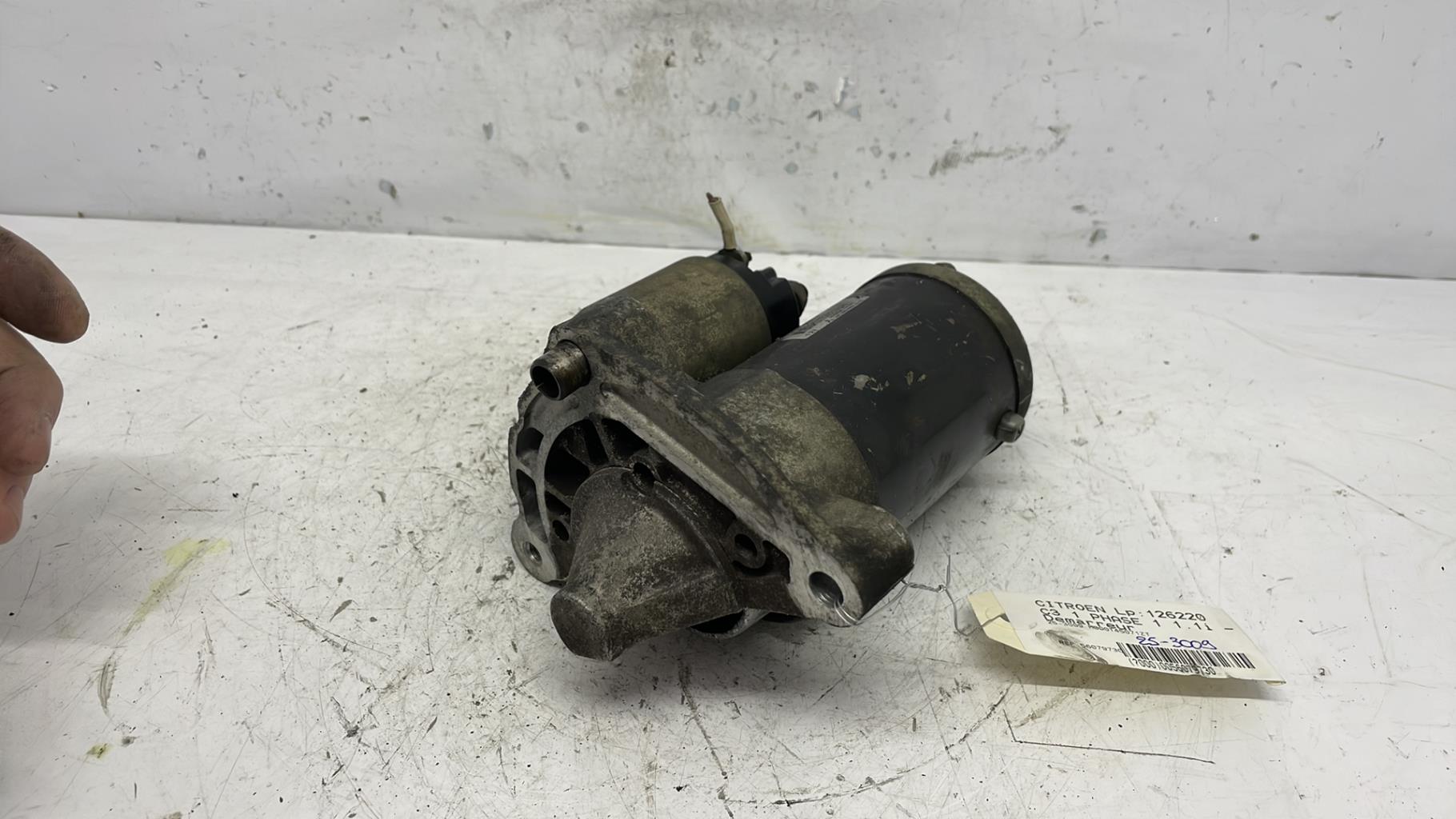 Demarreur citroen c3 1 phase 1