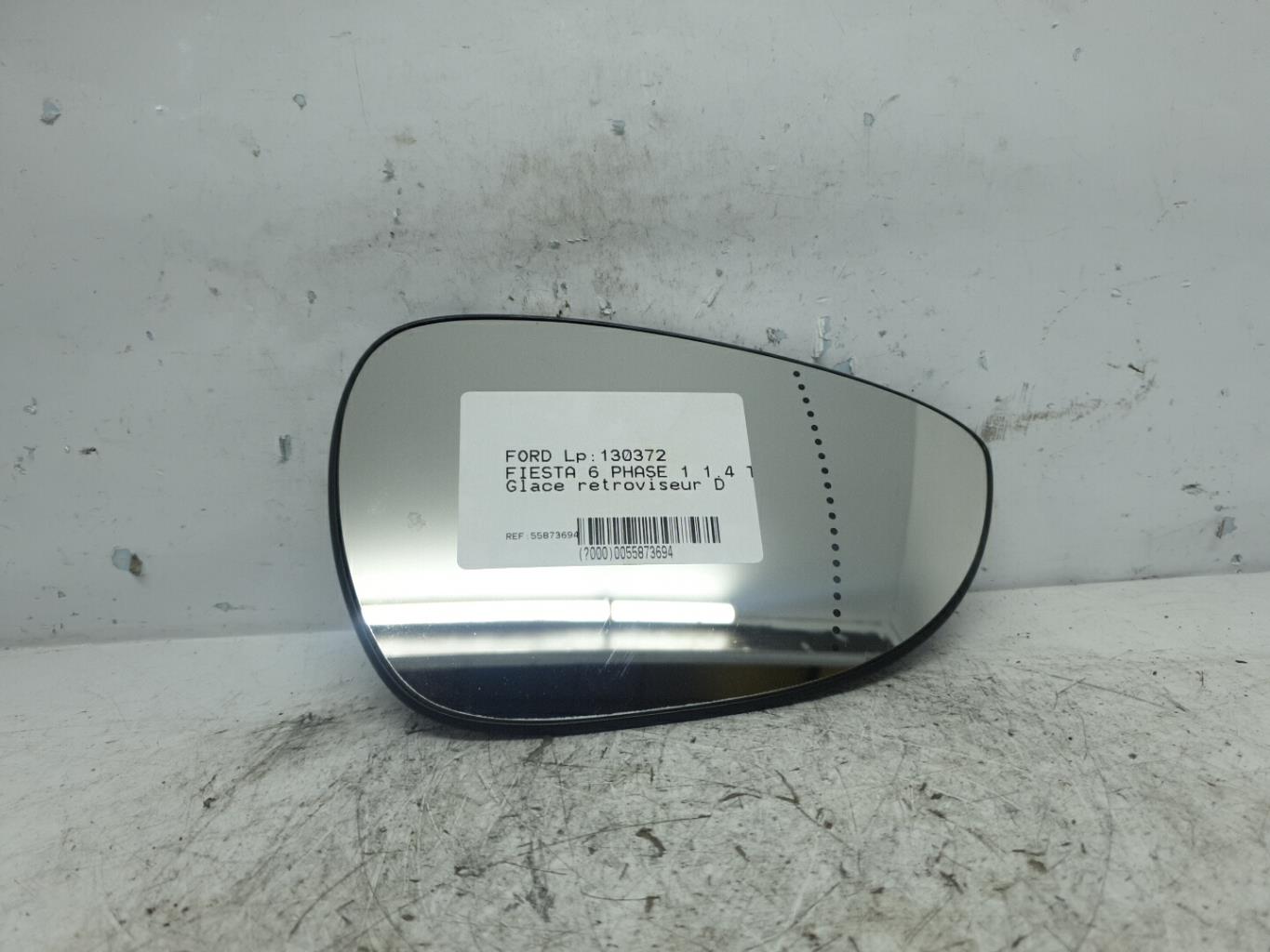 Glace retroviseur droit ford fiesta 6 phase 1