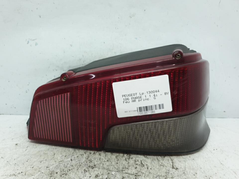 Feu arriere principal droit (feux) peugeot 106 phase 1