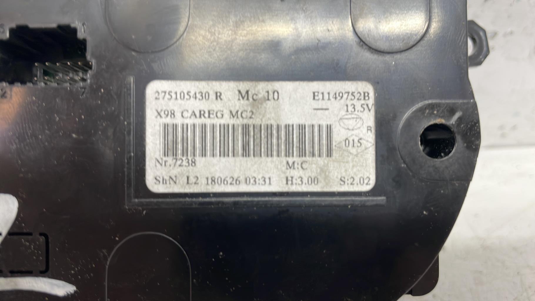 Commande chauffage renault clio 4 phase 2