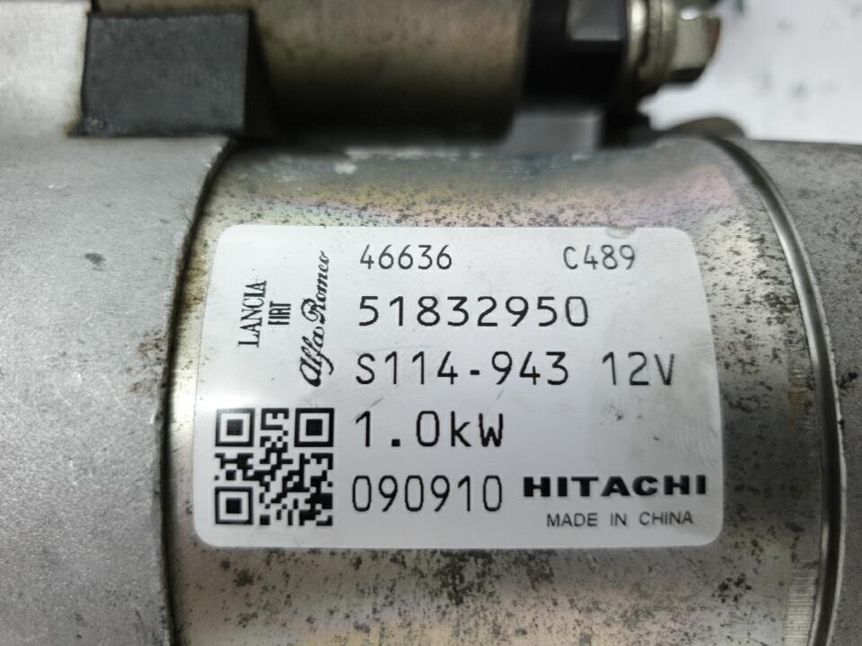 Demarreur alfa romeo mito phase 1