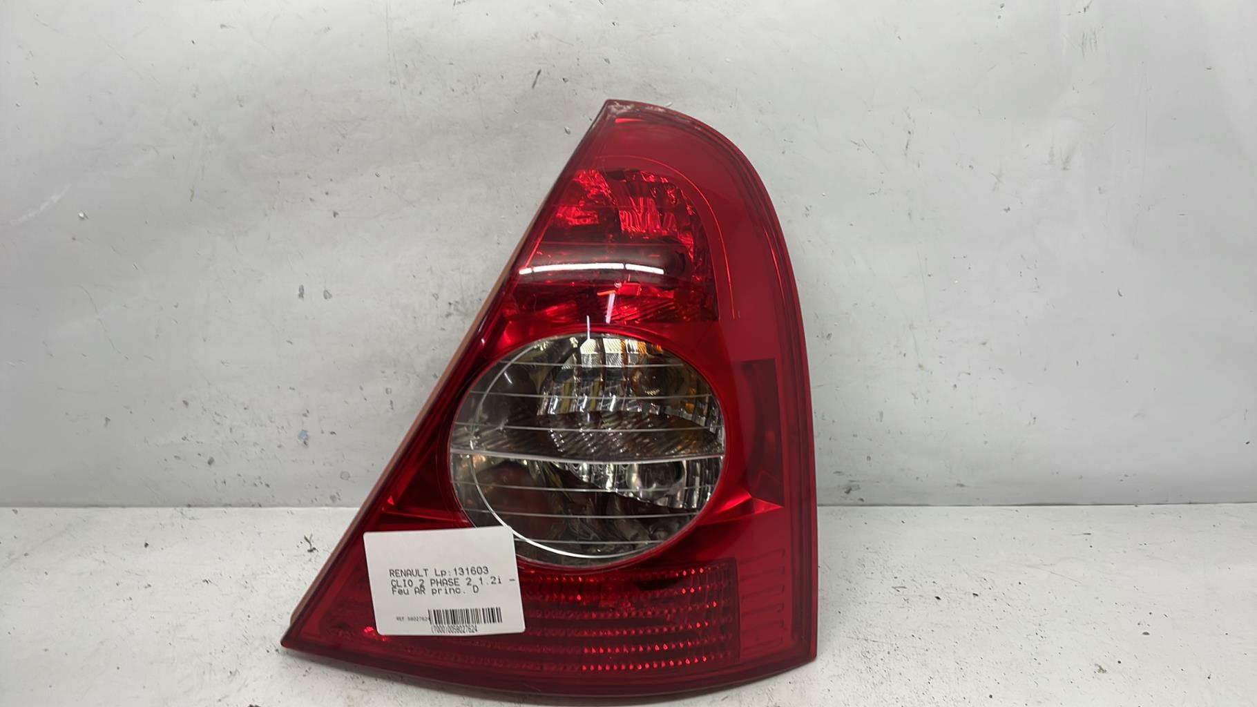 Feu arriere principal droit (feux) renault clio 2 phase 2