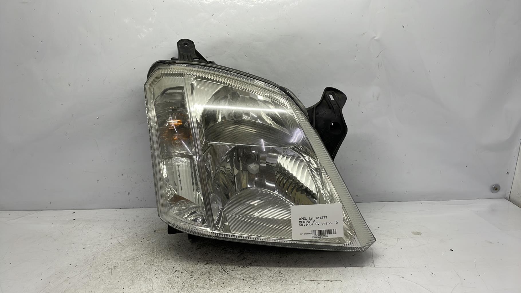 Gruppo ottico anteriore principale destro (luci)(faro) OPEL MERIVA A  - 1