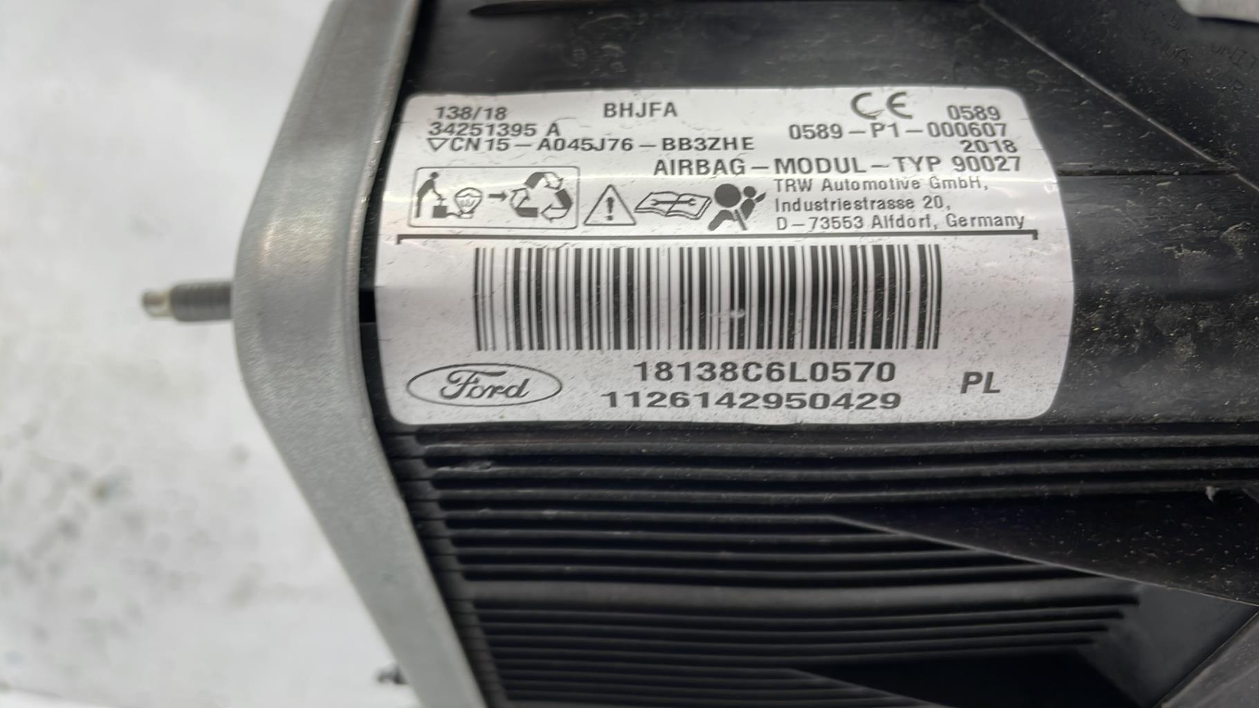 Air bag genoux ford ecosport phase 3