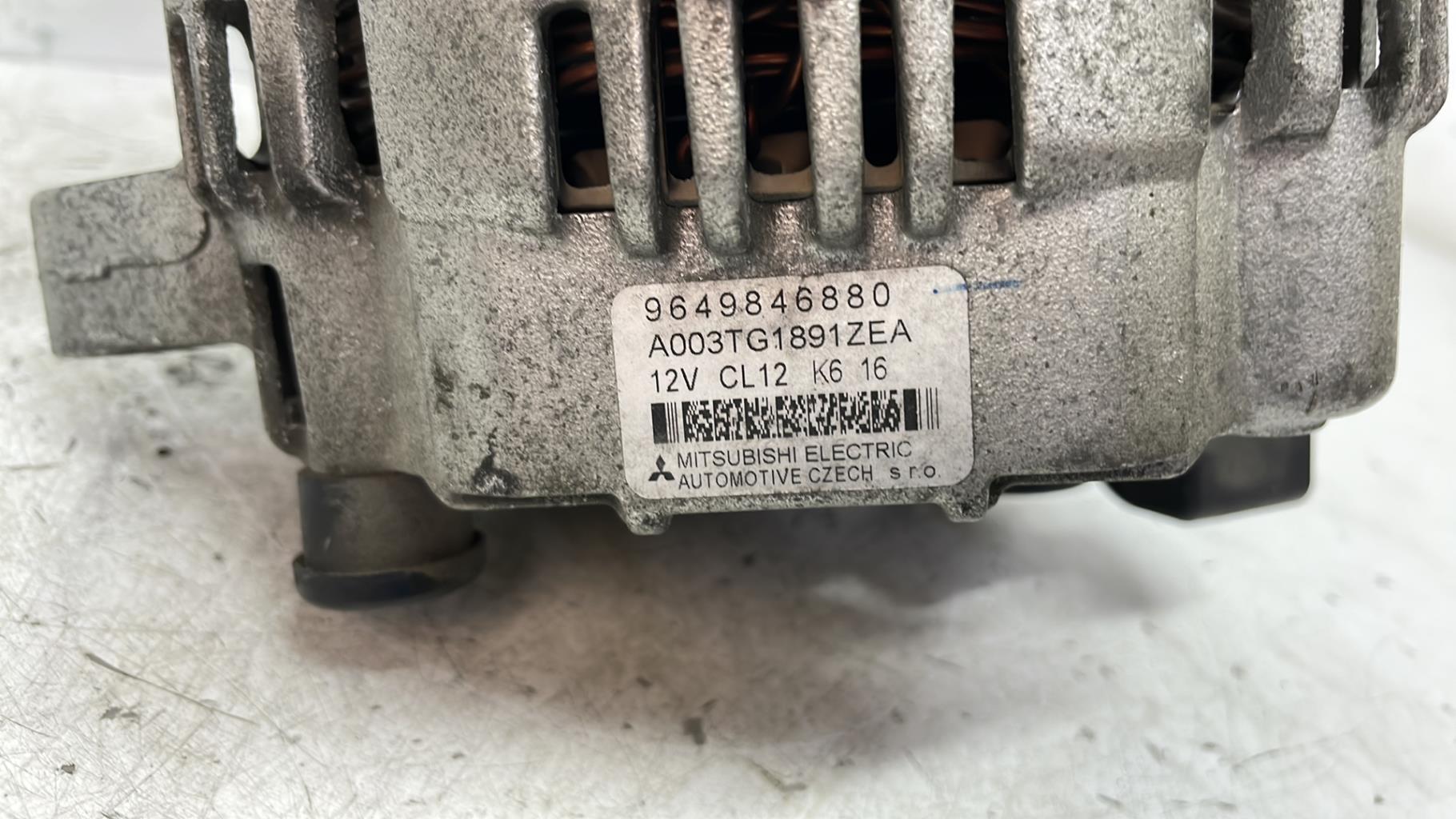 Alternateur peugeot 307 phase 2