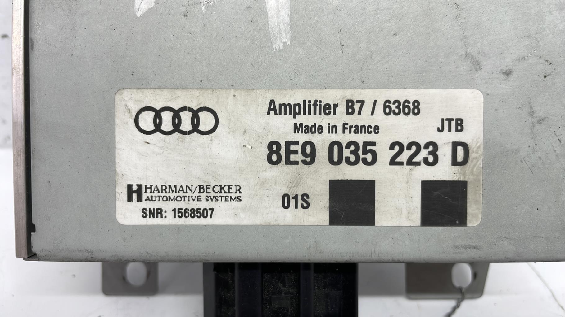 Amplificateur audio audi a4 2 avant phase 2 break