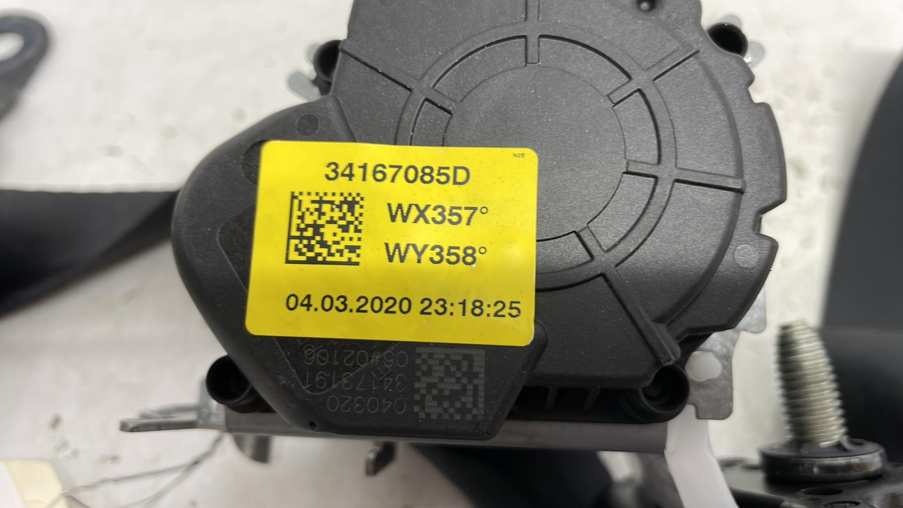 Cintura di sicurezza posteriore sinistra RENAULT TWINGO 3  - 1