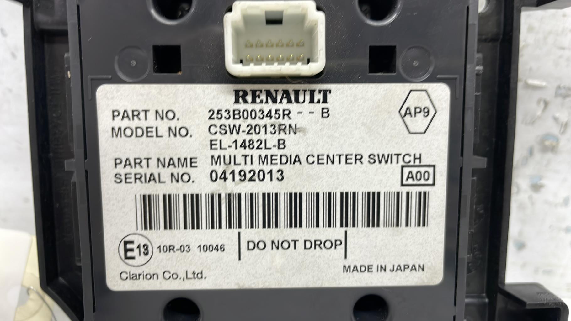 Commande GPS renault megane 3 phase 2
