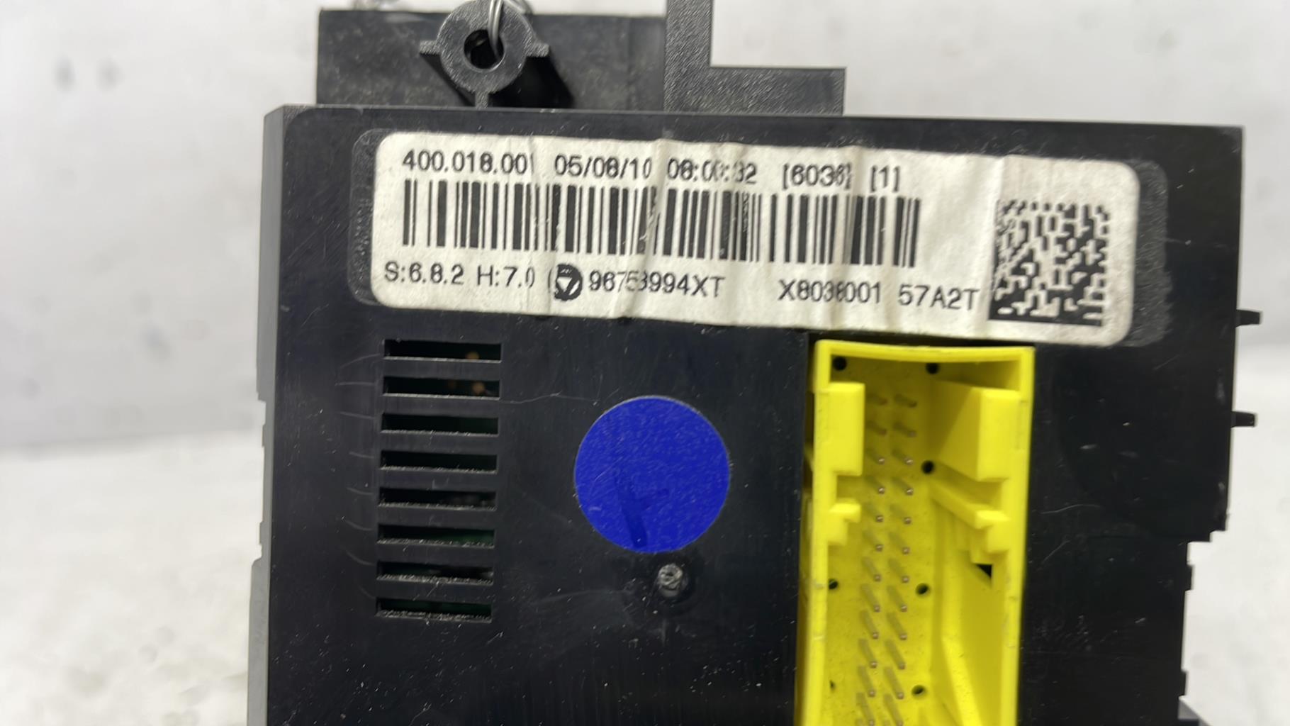 Commande chauffage citroen c3 2 phase 1