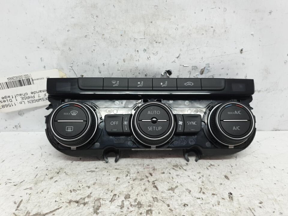 Commande chauffage volkswagen golf 7 phase 1