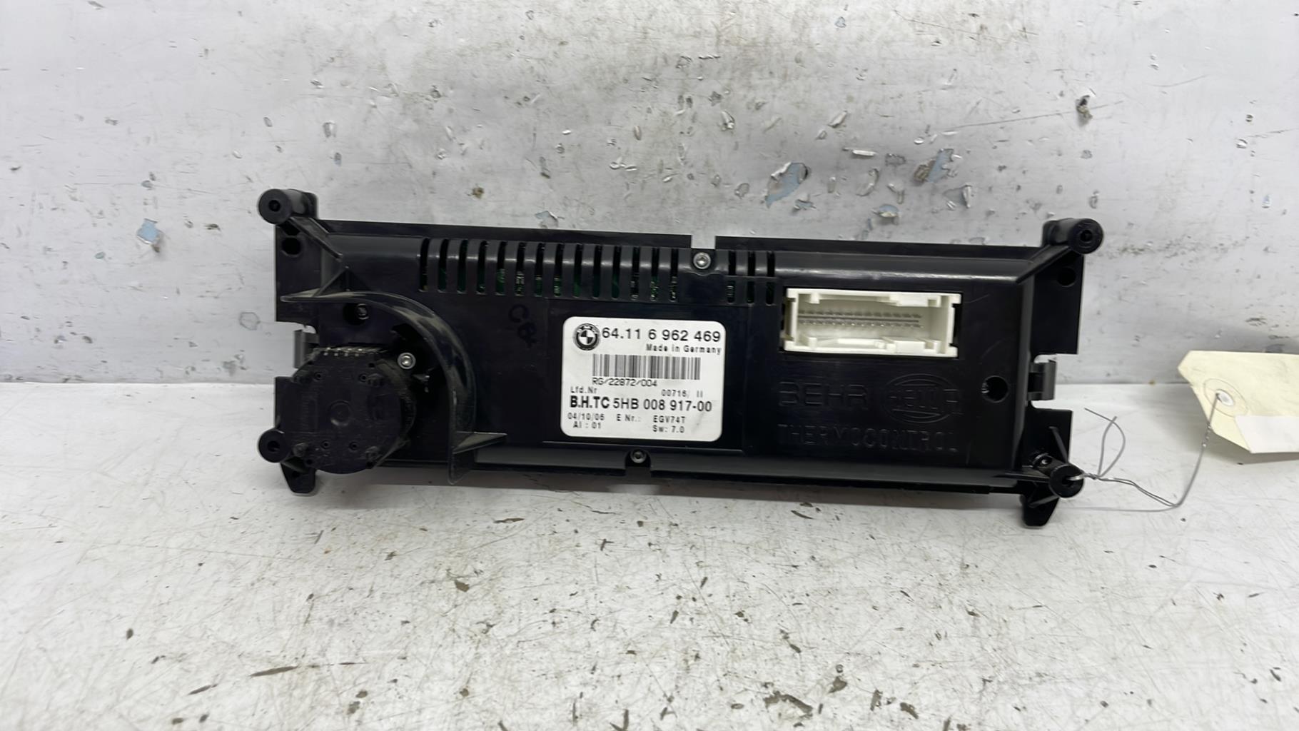 Commande chauffage mini mini 1 r50/r53 phase 2