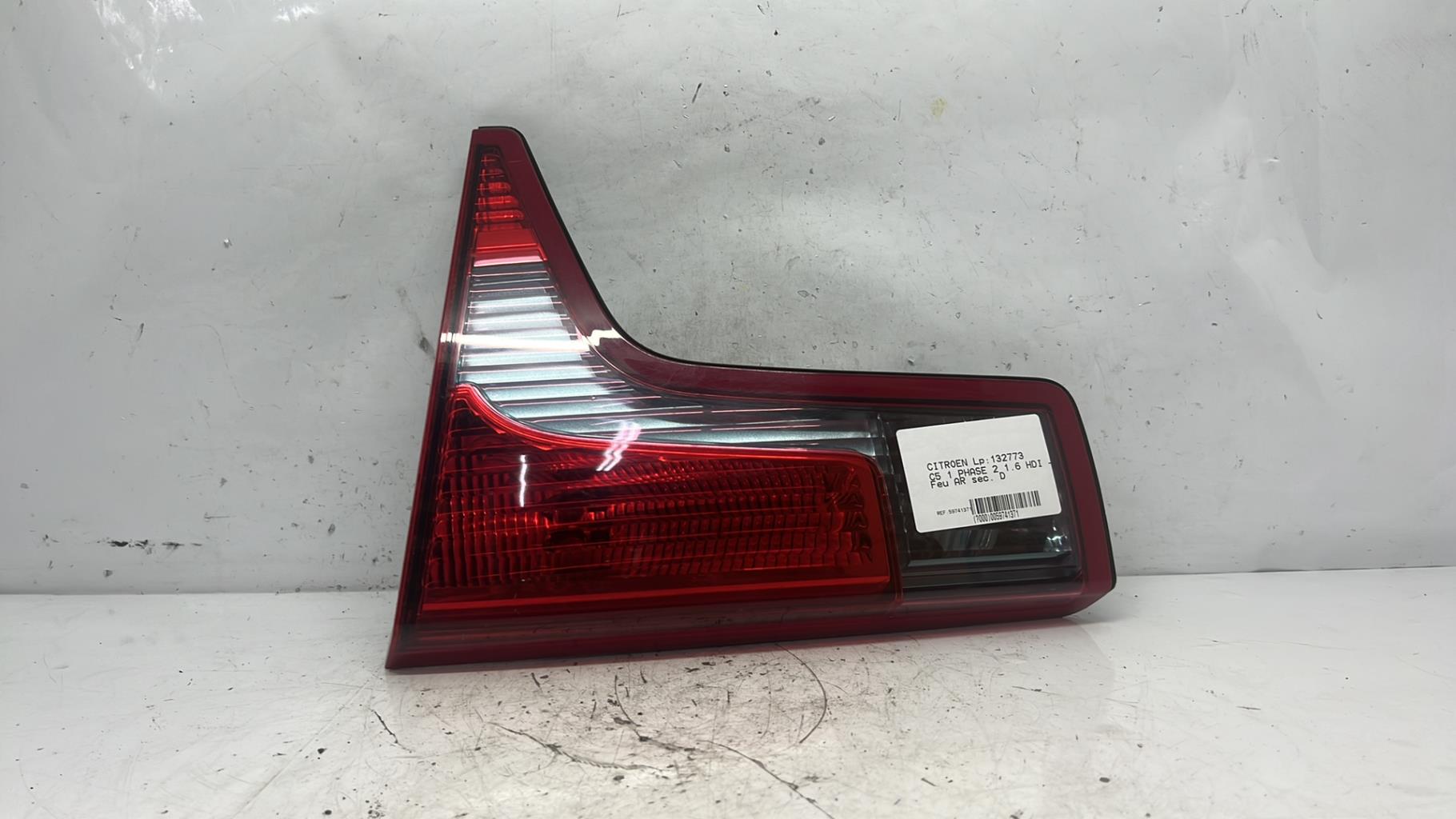 Feu arriere secondaire droit (feux) citroen c5 1 phase 2