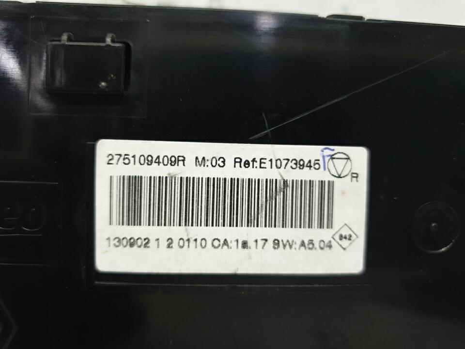 Commande chauffage renault grand scenic 3 phase 1