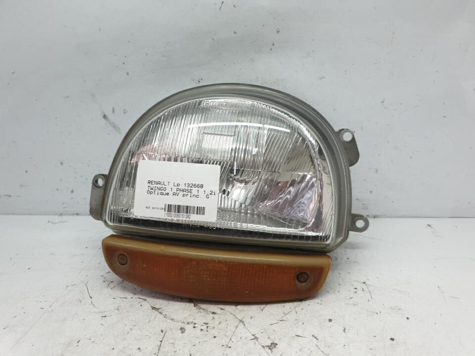 Optique avant principal gauche (feux)(phare) renault twingo 1 phase 1