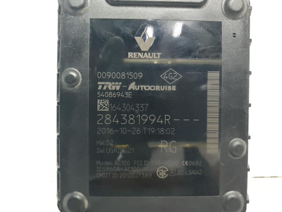 Calculateur renault megane 4
