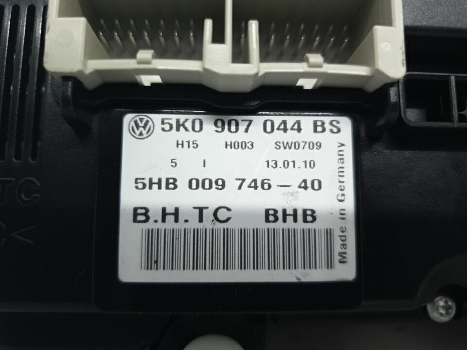 Commande chauffage volkswagen golf 6