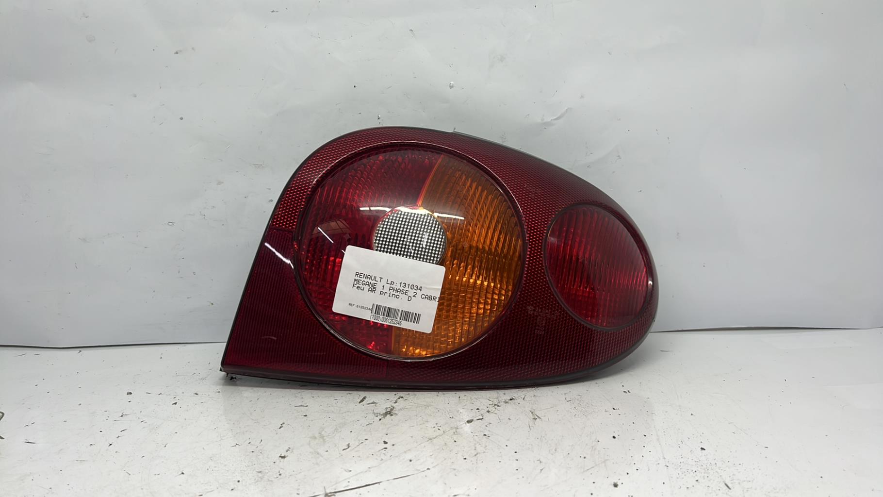 Feu arriere principal droit (feux) renault megane 1 phase 2 cabriolet
