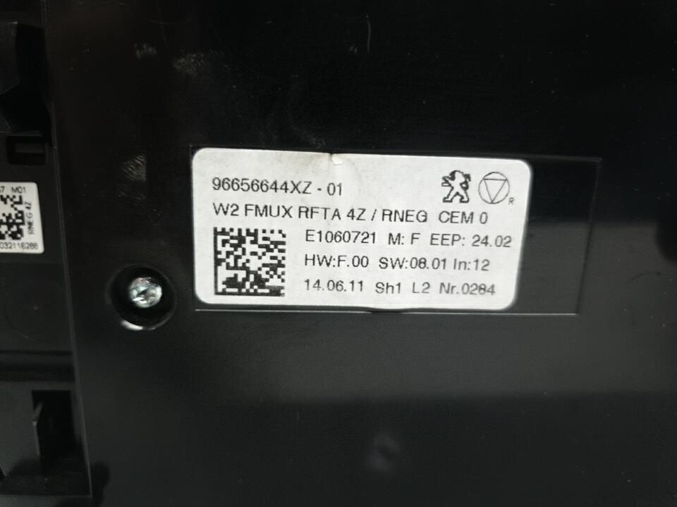 Commande chauffage peugeot 508 1 sw phase 1 break