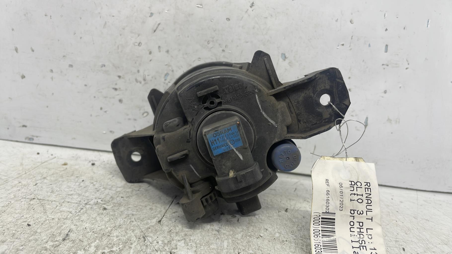 Anti brouillard droit (feux) renault clio 3 phase 2
