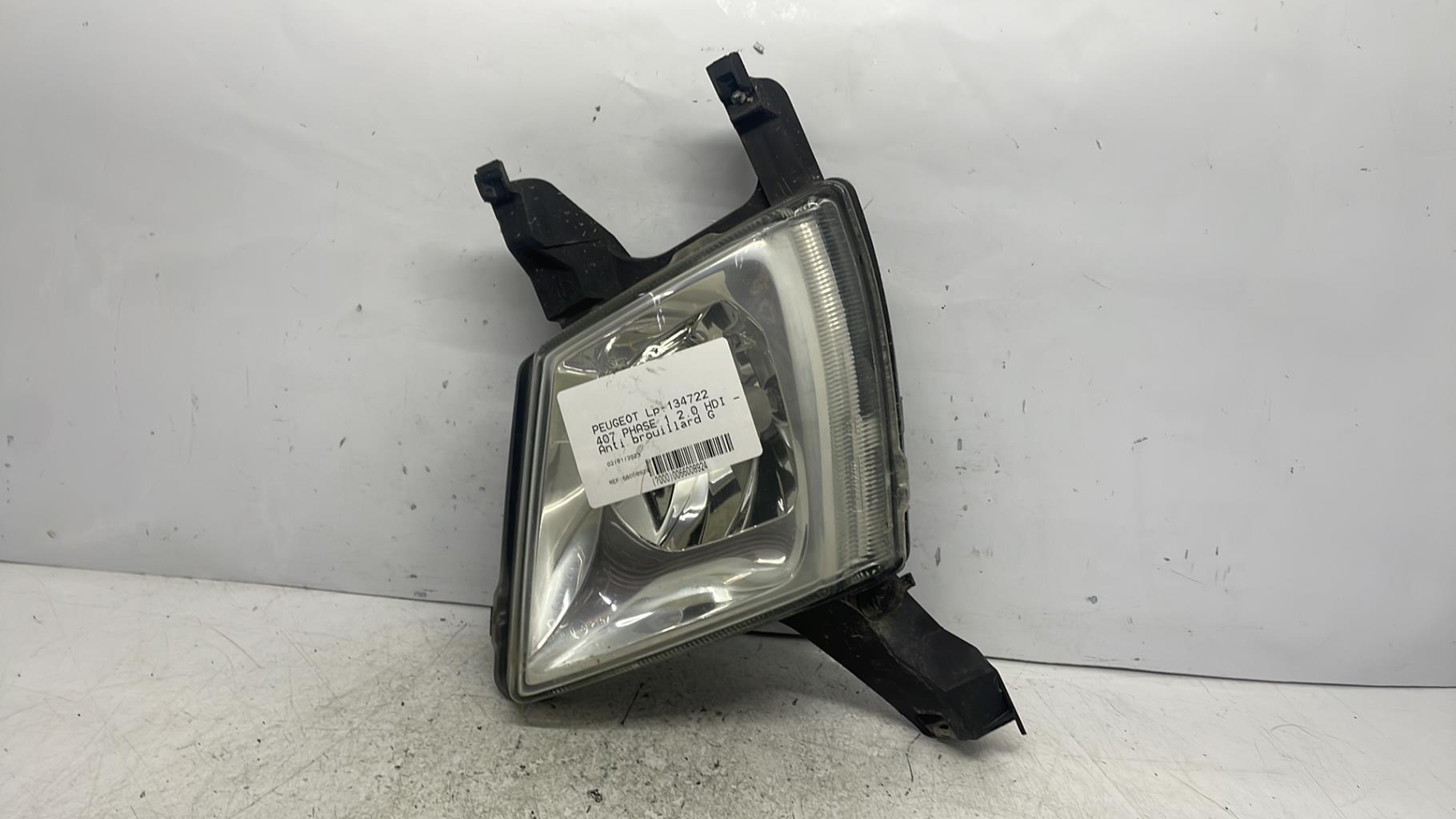 Anti brouillard gauche (feux) peugeot 407 phase 1
