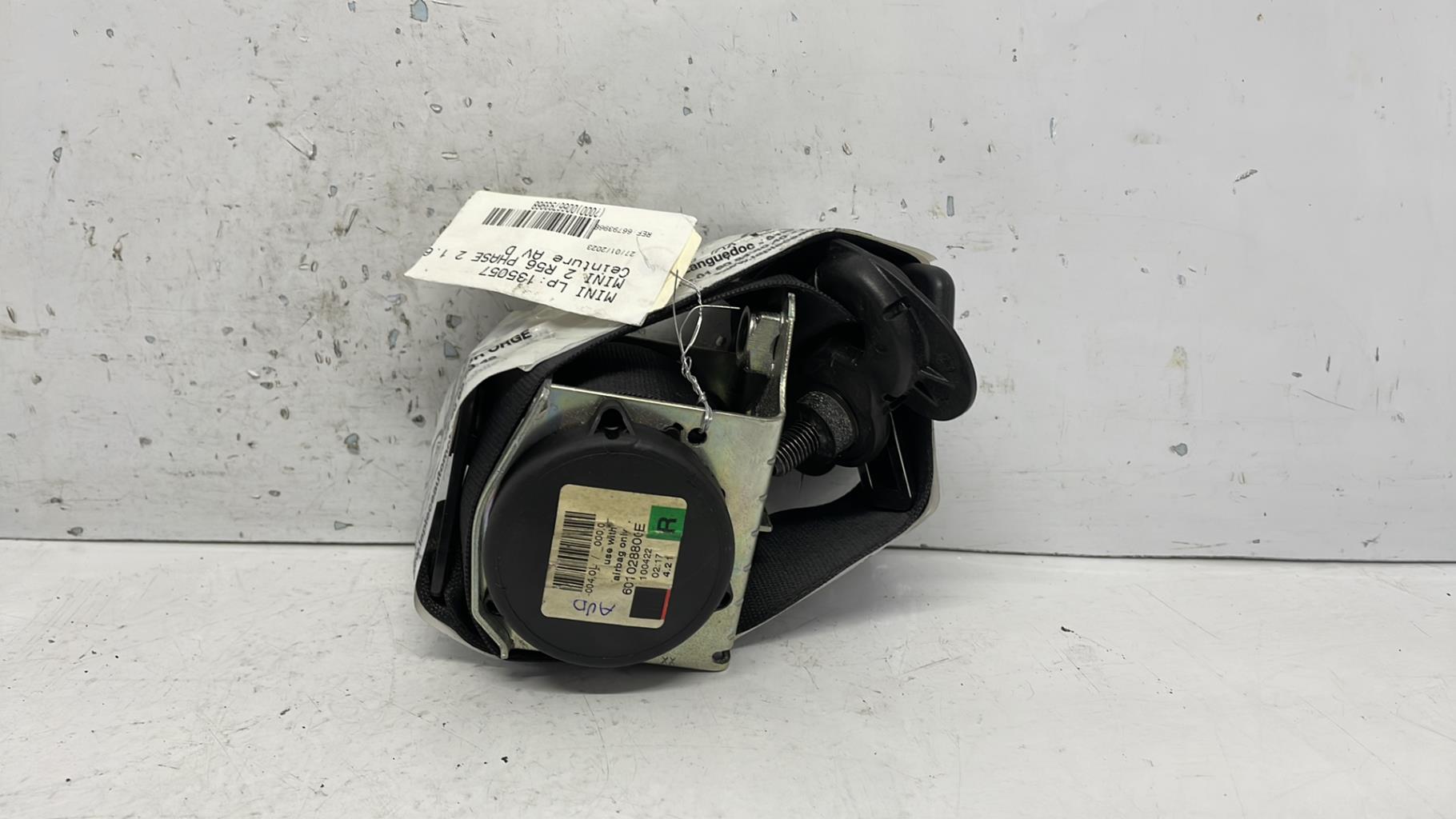 Ceinture avant droit mini mini 2 r56 phase 2