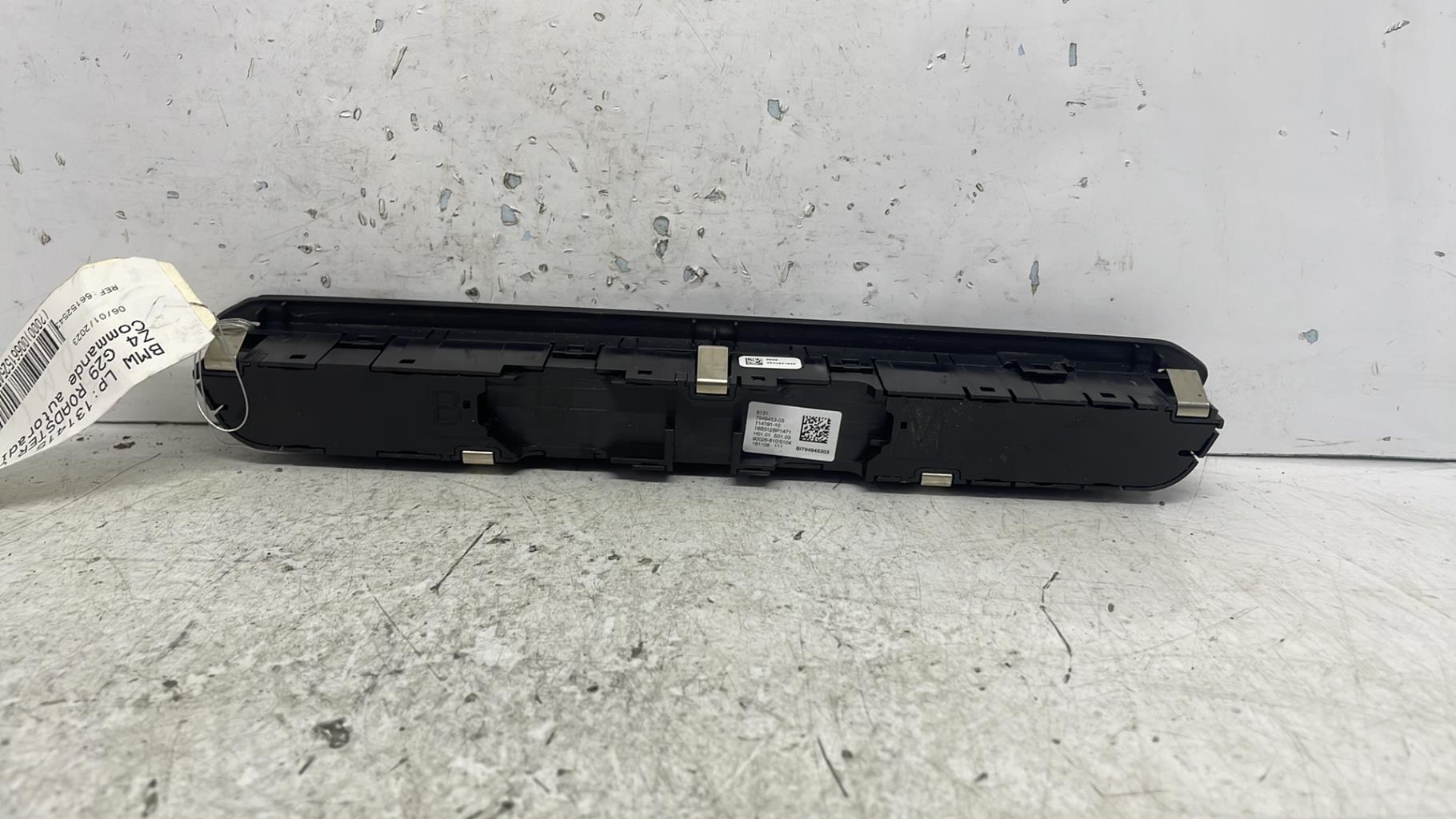 Commande autoradio bmw z4 g29 roadster cabriolet