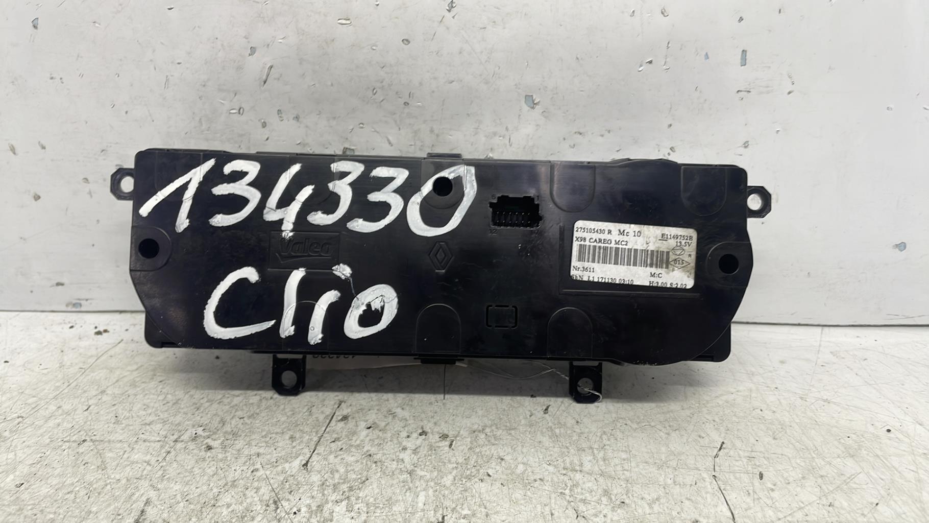 Commande chauffage renault clio 4 phase 2 break