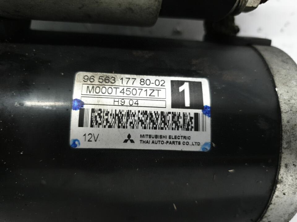 Demarreur citroen c3 1 phase 2