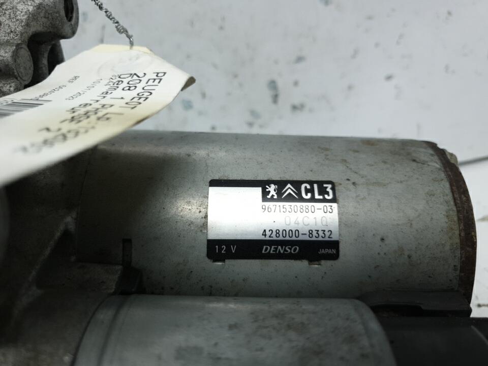 Demarreur peugeot 208 1 phase 2