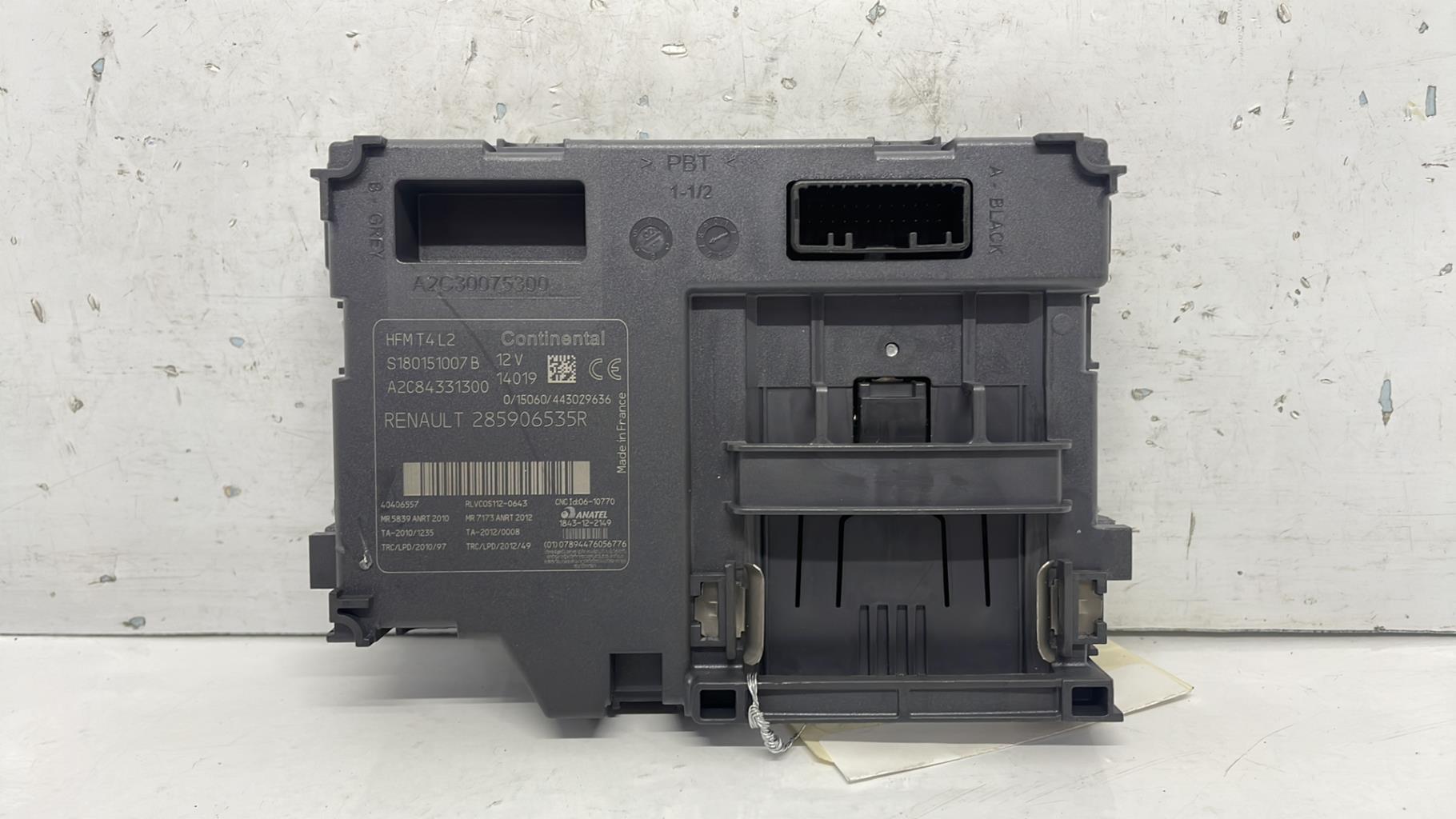 Lecteur de carte (neiman) renault clio 4 phase 1 break