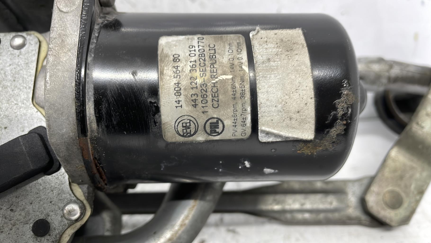 Moteur essuie glace avant peugeot expert 2