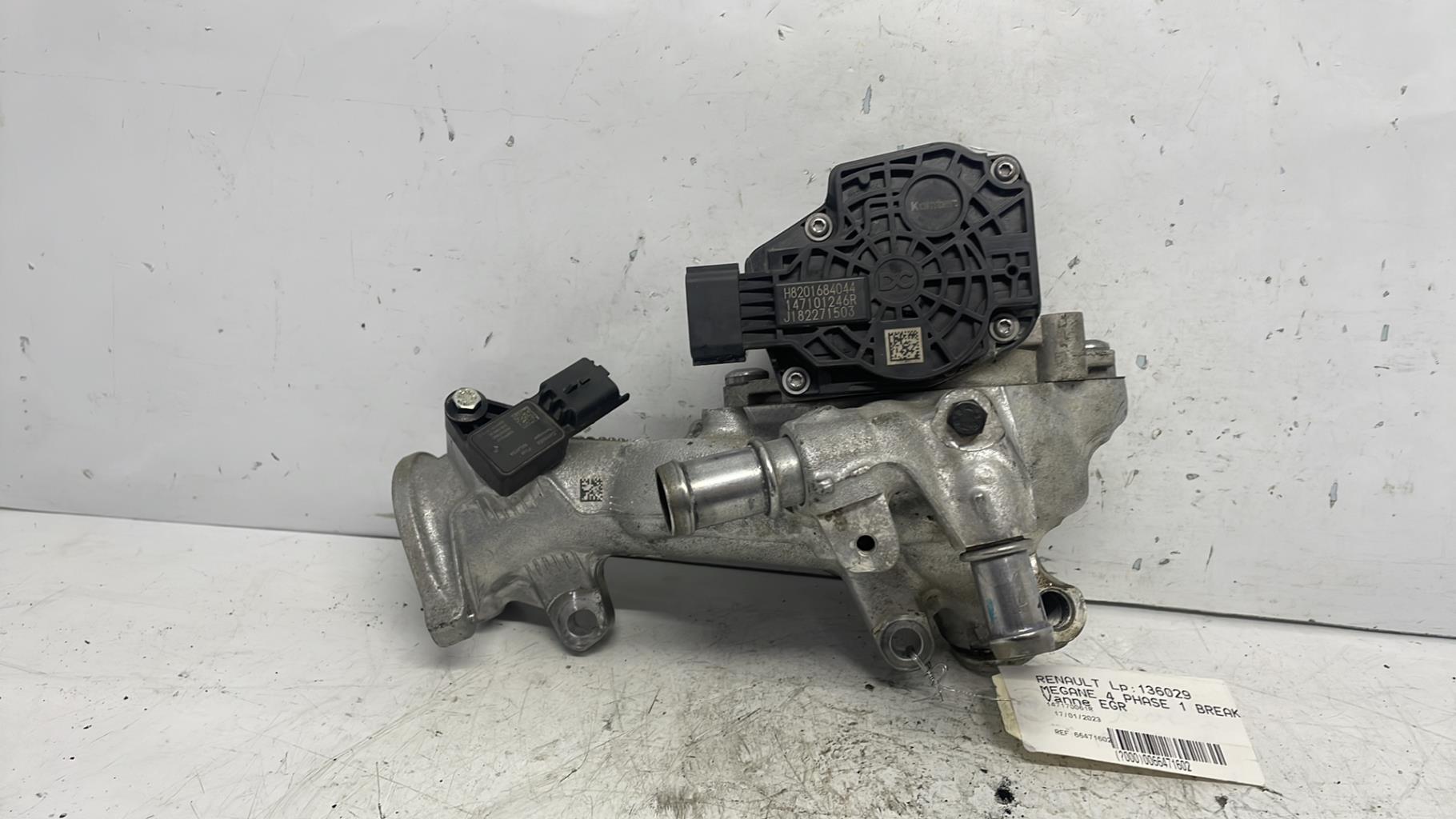 Vanne EGR renault megane 4 phase 1 break