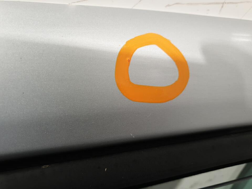 Porte arriere gauche renault clio 3 phase 1