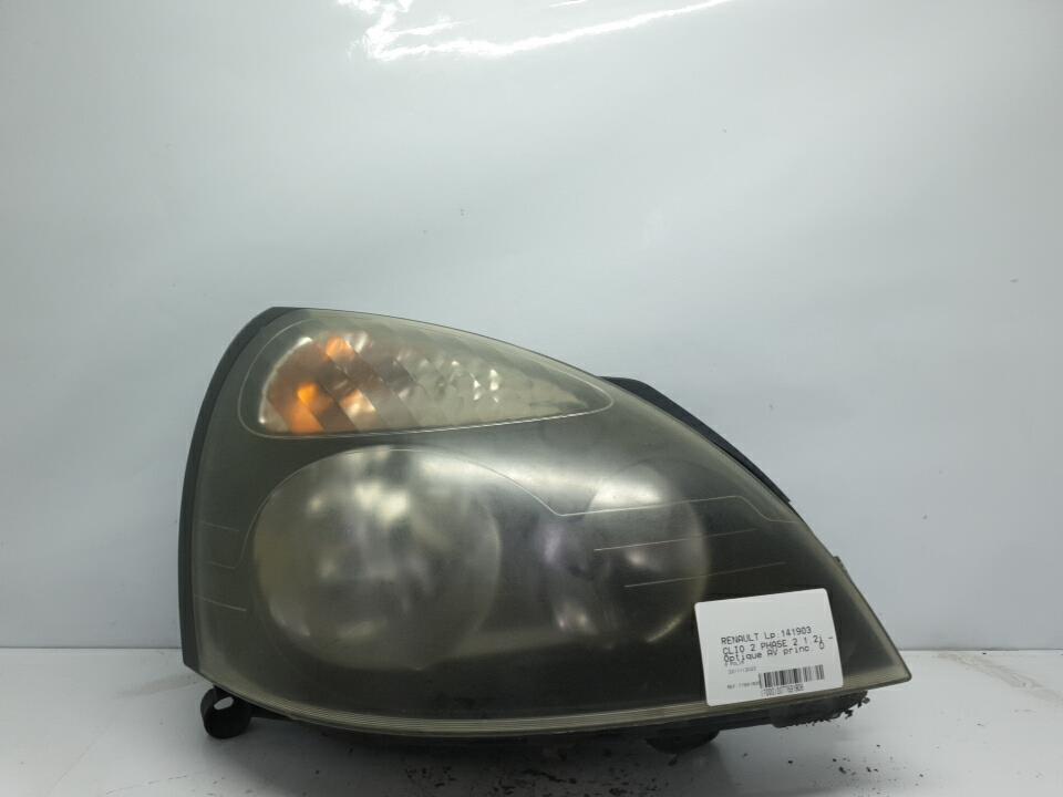 Optique avant principal droit (feux)(phare) renault clio 2 phase 2