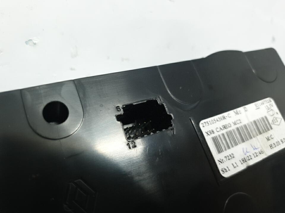 Commande chauffage renault clio 4 phase 2